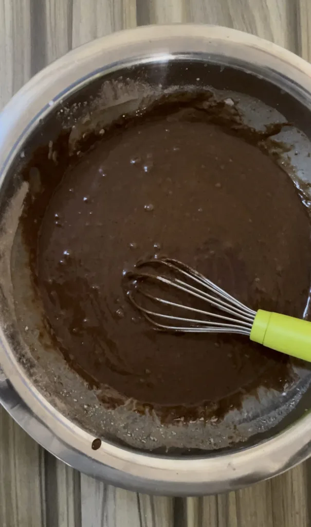Moist Gluten Free Chocolate Cake Recipe - Wet Ingredients