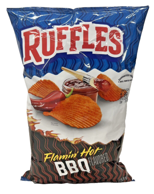 Ruffles Flamin' Hot BBQ