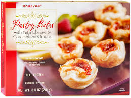 Trader Joe's Feta and Caramelized Onion Pastry Bites - best trader joe's appetizers