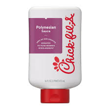 Chick-fil-A Polynesian Sauce bottle – number 4 in chick fil a sauces ranked