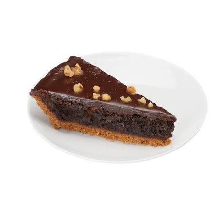Brownie Walnut Pie with chocolate ganache – best Costco food new 2026 bakery item