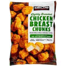 Kirkland Lightly Breaded Chicken Chunks air fryer – best Costco food Chick-fil-A dupe