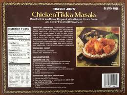 Trader Joe's Chicken Tikka Masala frozen meal - best trader joe's frozen meals