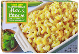 Trader Joe's Hatch Chile Mac & Cheese frozen meal - best trader joe's frozen meals