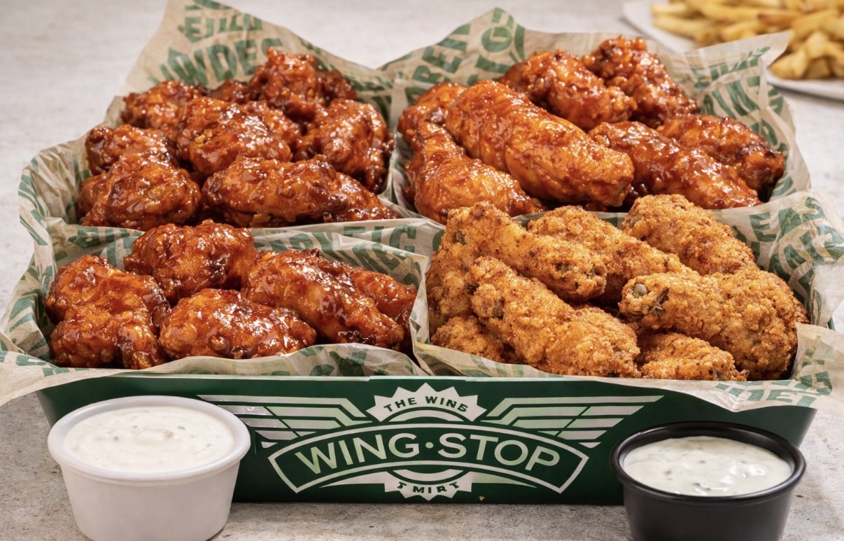 best wingstop flavors ranked – wingstop flavor wings tray with dipping sauce