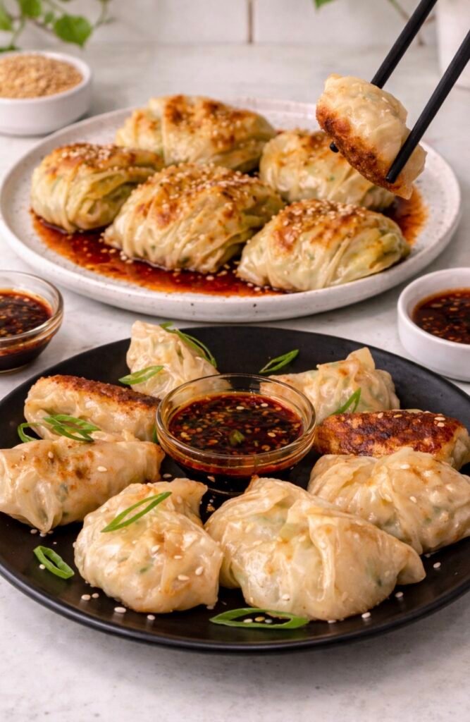 Cabbage Dumplings Recipe (Classic + Low-Carb Wrapped Version)