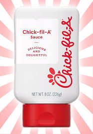 Chick-fil-A sauce bottle, the signature dipping sauce, is raising cane's better than chick fil a when it comes to sauces