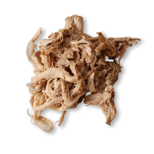 Chipotle carnitas, the pulled pork protein option