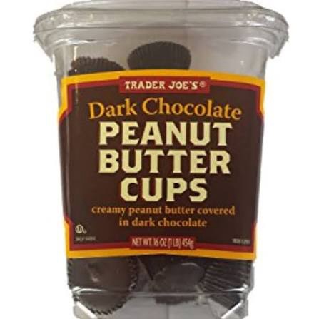 best trader joe's snacks - Dark Chocolate Peanut Butter Cups