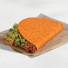 Doritos Locos Taco Nacho Cheese – best Taco Bell items ranked #3