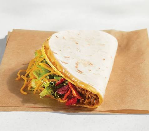 Double Stacked Taco – best Taco Bell items ranked #10