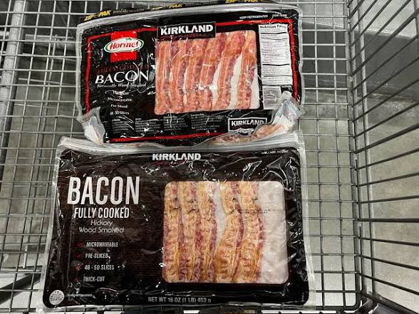 best costco food: kirkland signature bacon