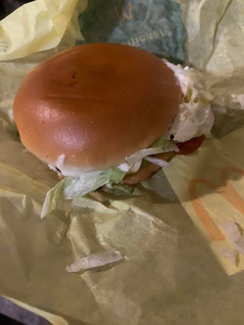 best mcdonald's order: mcchicken
