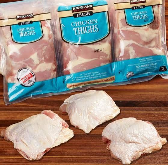 costco memorial day food best, costco bbq food under 50: Bone-In Chicken Thighs