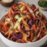 viral carrot ribbon salad