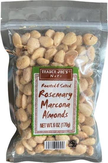 best trader joe's snacks - Marcona Almonds with Rosemary