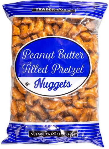 best trader joe's snacks - Peanut Butter Filled Pretzel Nuggets