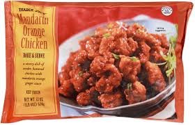 The Best Trader Joe's Frozen Meals, Ranked 1 Trader Joe's Mandarin Orange Chicken frozen meal - best trader joe's frozen meals