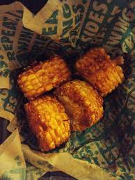 Wingstop Cajun fried corn side order