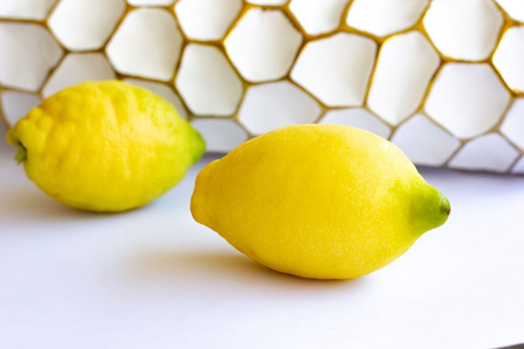 Fresh lemons