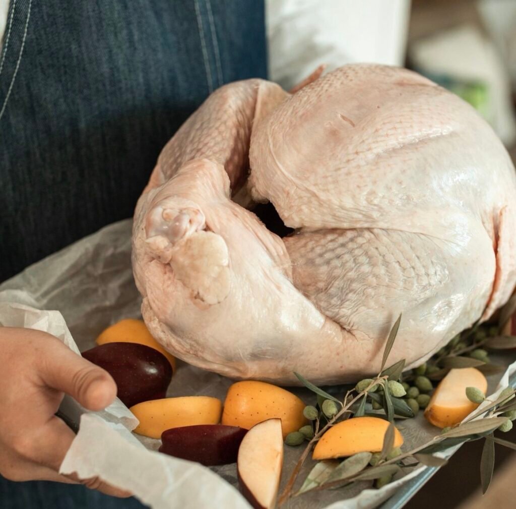 Frozen turkey