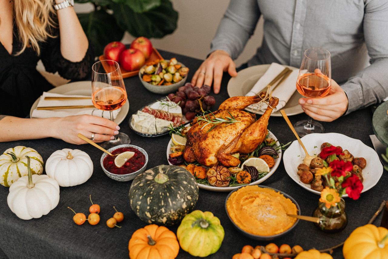 Can You Freeze Turkey and Stuffing After Thanksgiving? My Honest Answer 3 Plated leftover turkey, stuffing, and gravy for freezing