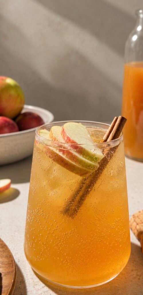 Apple Cinnamon Cider Spritz