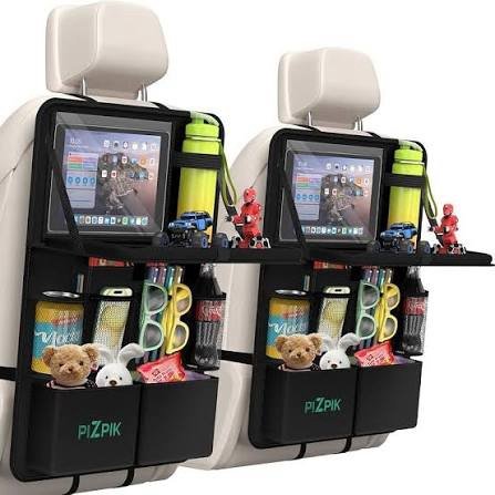 Backseat Car Organizer with Snack Tray