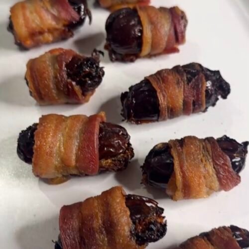Bacon-Wrapped Blue Cheese Dates