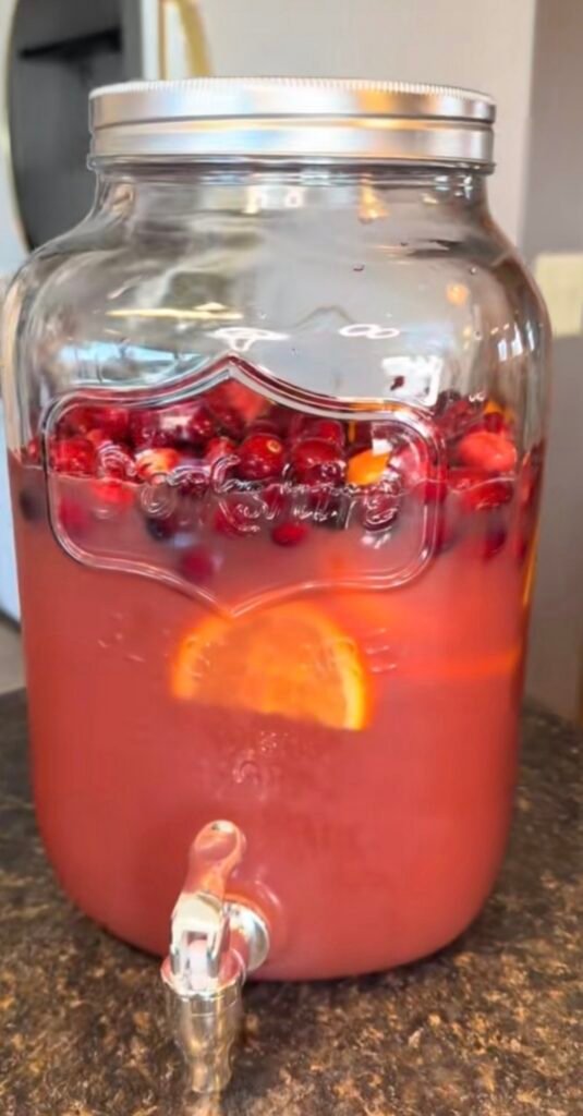 Cranberry Vodka Punch