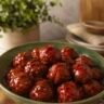 Crockpot Grape Jelly Meatballs