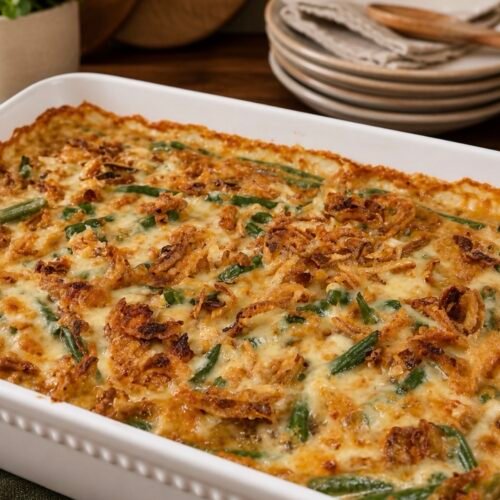 From-Scratch Green Bean Casserole