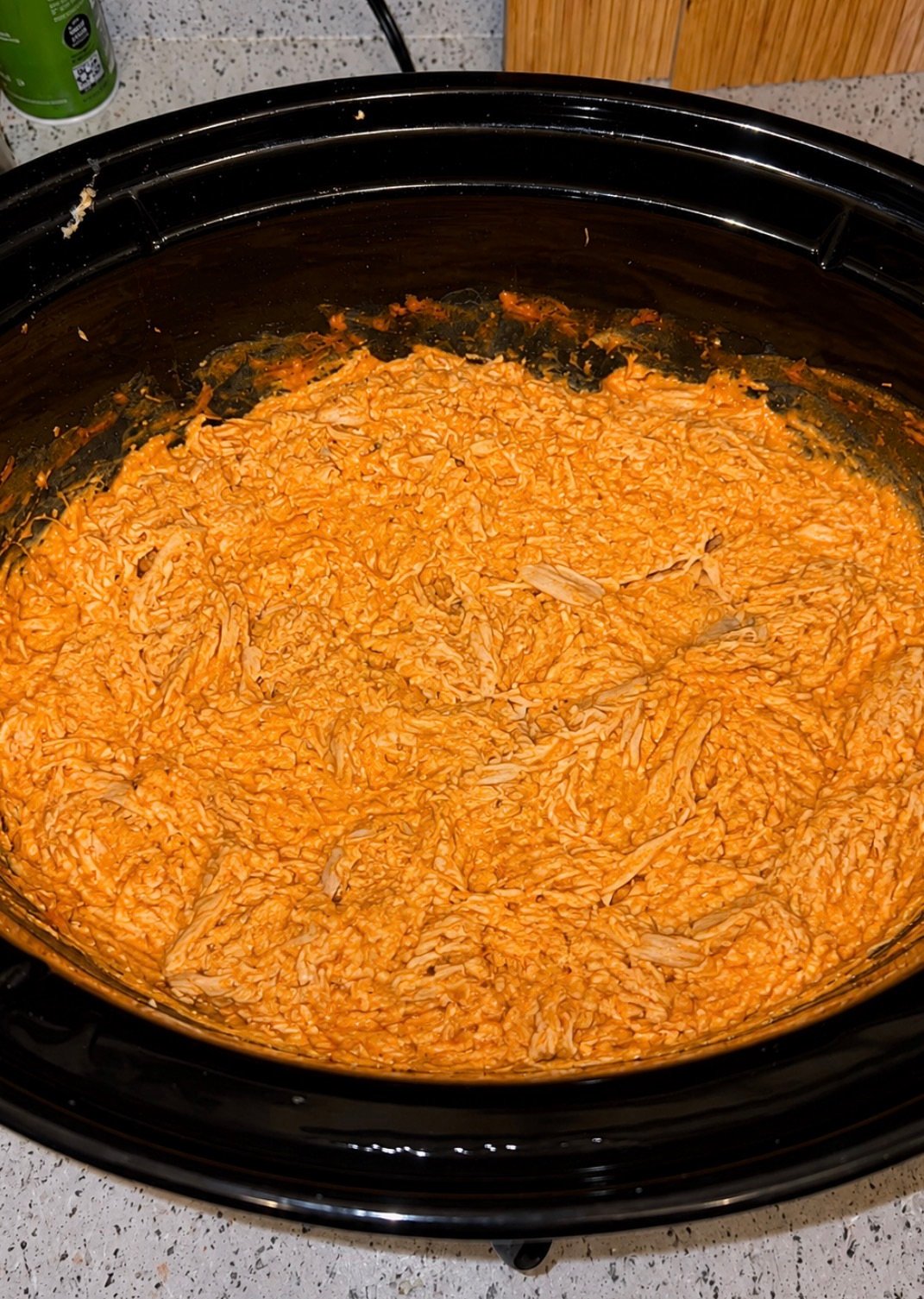 Hands-Off Crockpot Buffalo Chicken Dip