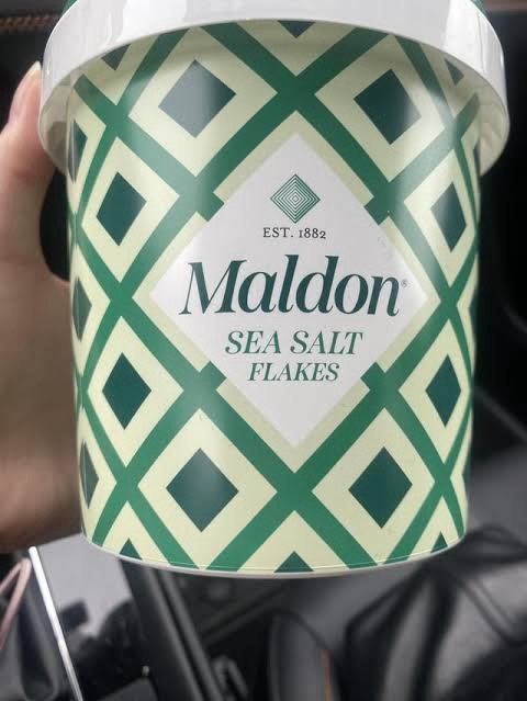 Maldon sea salt flakes box