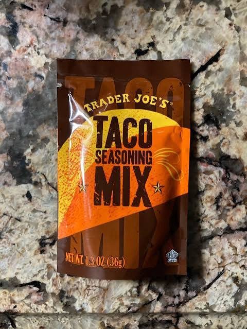 Homemade taco seasoning spice blend