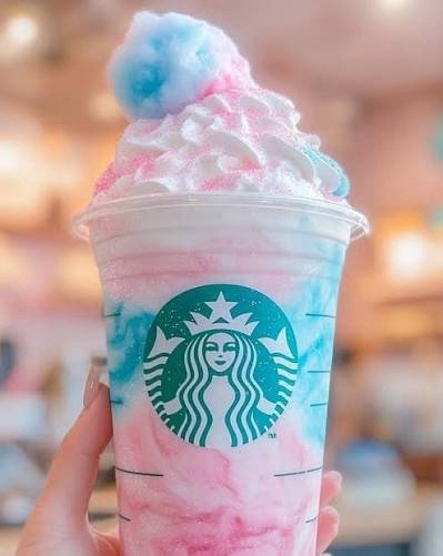 Starbucks Cotton Candy Frappuccino secret menu drink