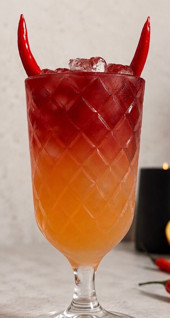 Blood Orange Margarita in a salt-rimmed glass garnished with a blood orange slice