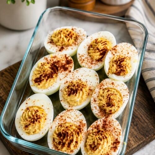 No-Weep Deviled Eggs You Can Actually Make a Day Ahead 1 Make-Ahead Deviled Eggs