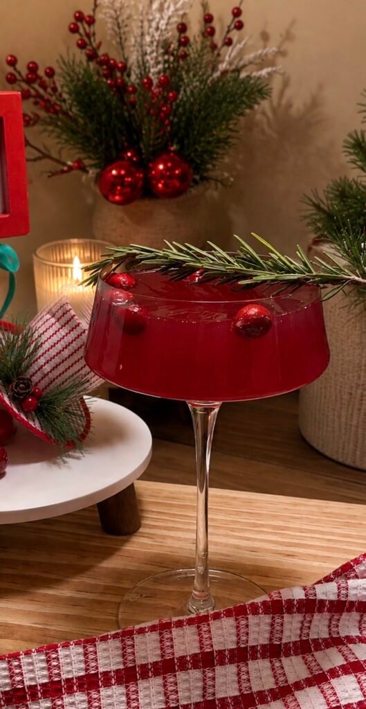 5 Easy Christmas Cocktails You Can Batch the Night Before (Just Pour and Go) 4 Poinsettia Cocktail