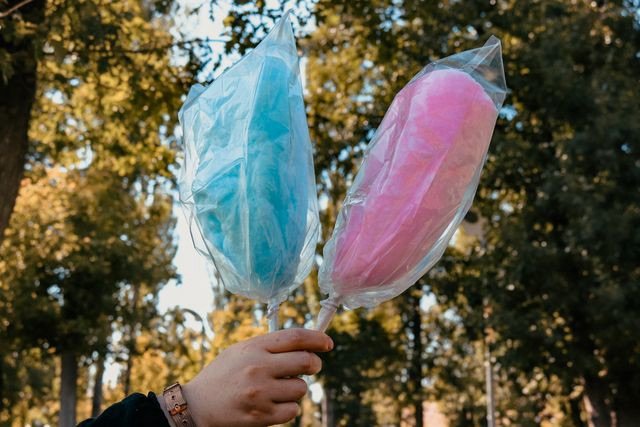 Cotton candy, a classic state fair treat