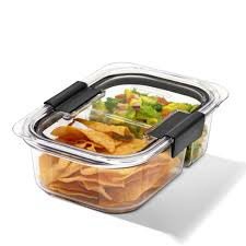 Rubbermaid Brilliance 2-Compartment Meal Prep Containers