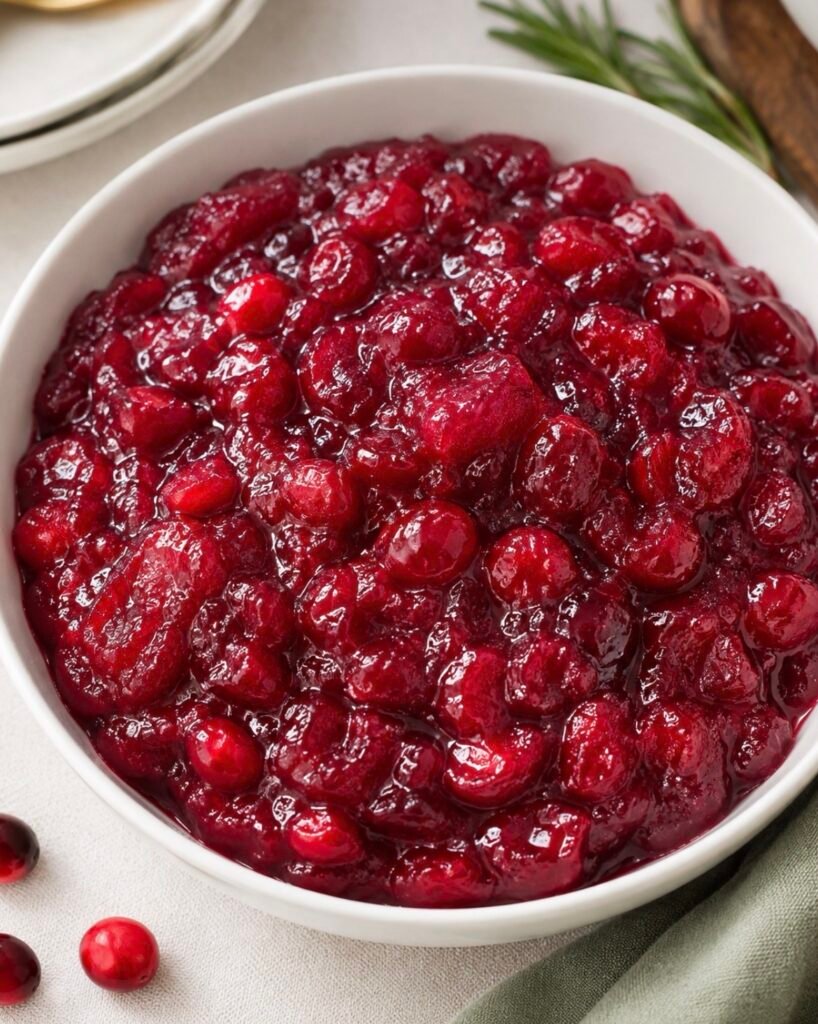 9 Homemade Food Gifts People Actually Want 1 Bowl of spicy jalapeño cranberry sauce as a substitute for canned cranberry sauce